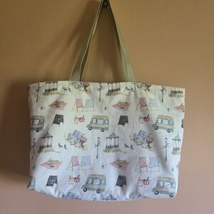 Fun In The Sun Outside Activities Printed Cloth Tote Bag